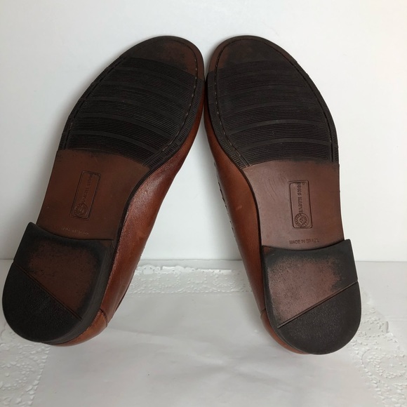 “Earth Shoe” Woven Leather Kiltie Tassel Loafer